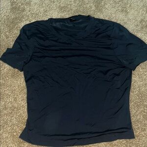 SHEIN Black Blouse Top